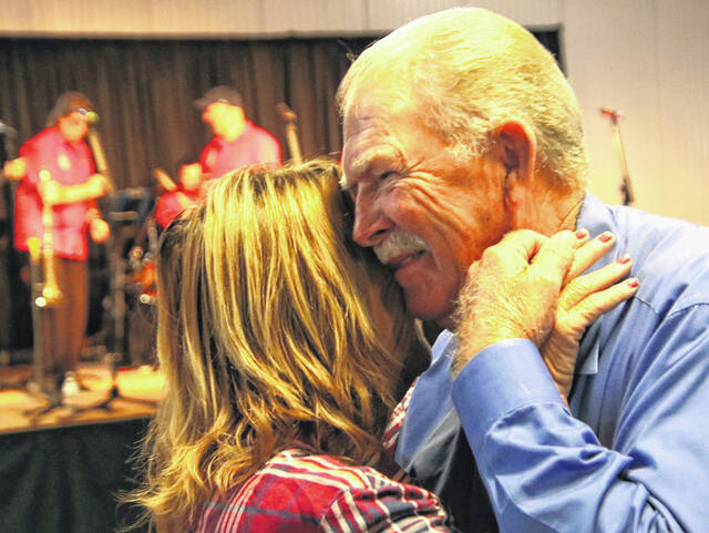 <p>Dancing was the most sought after Saturday afternoon activity for Grape Stompers and Stomper-watchers alike. Blackwater Band played just what the crowd wanted to hear and it inspired a full dance floor.</p>
<p>Mark DeLap | Bladen Journal</p>