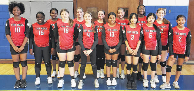 <p>Tar Heel Middle School volleyball team</p>
<p>Sonny Jones / Bladen Journal</p>