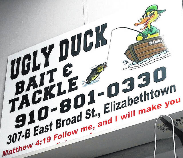 <p>The Ugly Duck Bait & Tackle shop was one of the options given to Mike Dunn’s granddaughter, Hayli Cooper for the official name of the new fishing shop in E-Town. </p>
