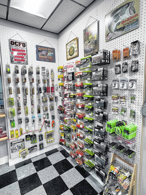 <p>Inside of the new fish and tackle shop in Elizabethtown you will find everything you need to go out and catch a fish - and that includes the equipment and the bait.</p>