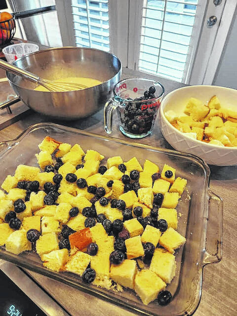 <p>Putting all the goodness to the morning prep.</p>