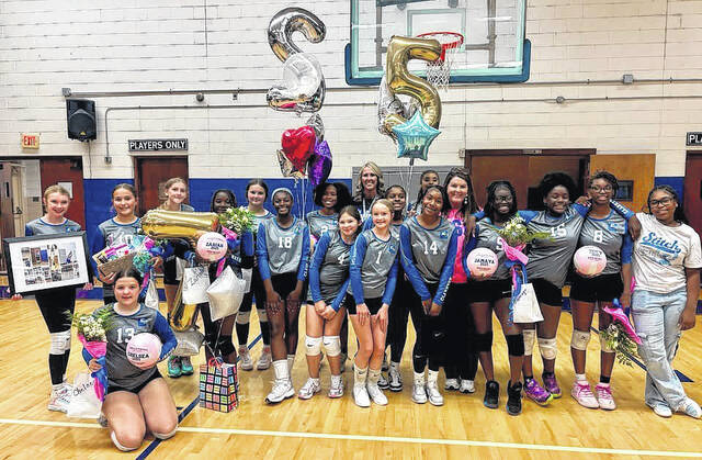 131922659_web1_1110_Clarkton_volleyball_win
Clarkton School of Discovery volleyball team won two matches Monday.
Contributed photo