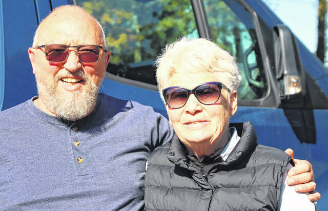 <p>Allen and Loretta Pyeatt not only have a strong love for dogs, but they own eight dogs who they consider part of their closest family. When they show or vacation, the family stays in tact as they travel together. </p>
<p>Mark DeLap | Bladen Journal</p>