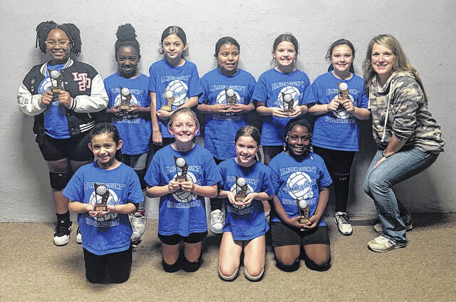 <p>The Waves won the Bladen County Recreation Department’s 8-9-year-old volleyball championship.</p>
<p>Contributed photo</p>