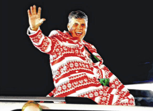 <p>Ron Taylor - originator of Lu Mil Vineyard was the Grand Marshall for the first lighted Christmas parade that has ever taken place in Elizabethtown.</p>
