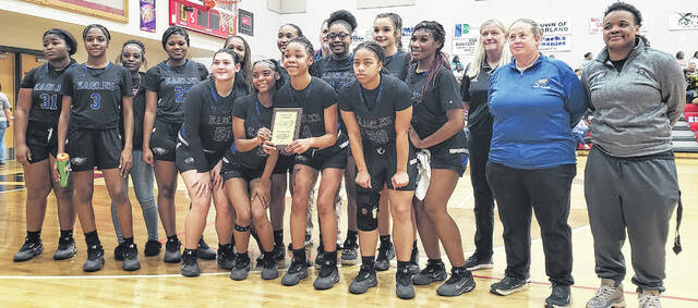 The East Bladen girls basketball team finished second in the Carolina Conference tournament.
                                 Sonny Jones / Bladen Journal