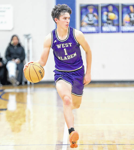 West Bladens Jackson Pait scored more than 1,400 points in his career and has committed to play basketball at Chowan University.
                                 File photo