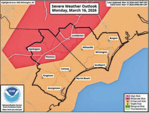 Bladen Schools go remote; Emereau, BCC closed Monday due to weather threat