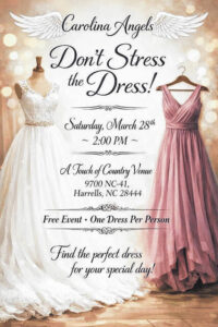 Carolina Angels to help women dress like royalty