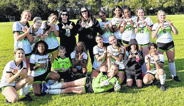 The Emereau: Bladen girls soccer team won Wednesday to improve its record to 3-0.
Contributed photo