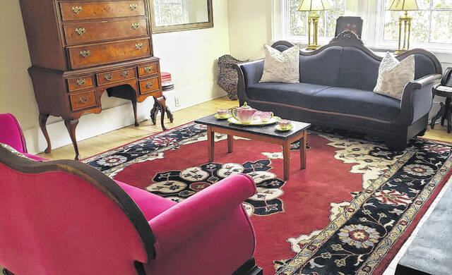 The living room inside the Camellia Garden House.
                                 Sonny Jones / Bladen Journal
