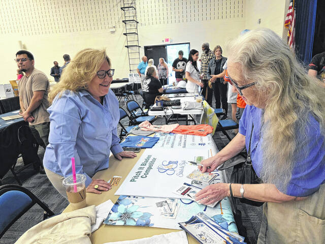 The Small Business Expo was held inside the Bladen Community College auditorium.
                                 BCC photo