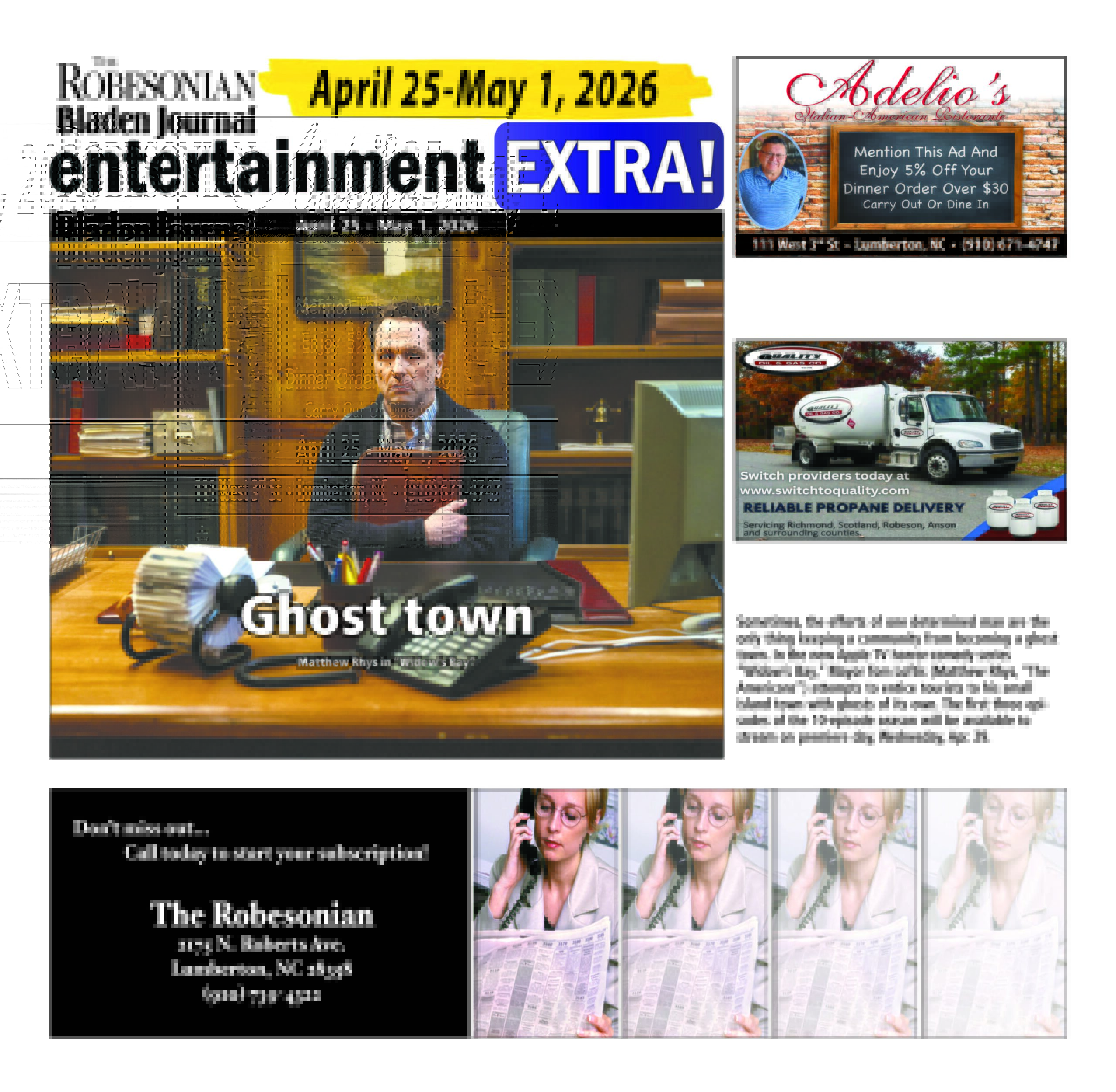 TV Week – April 25, 2026