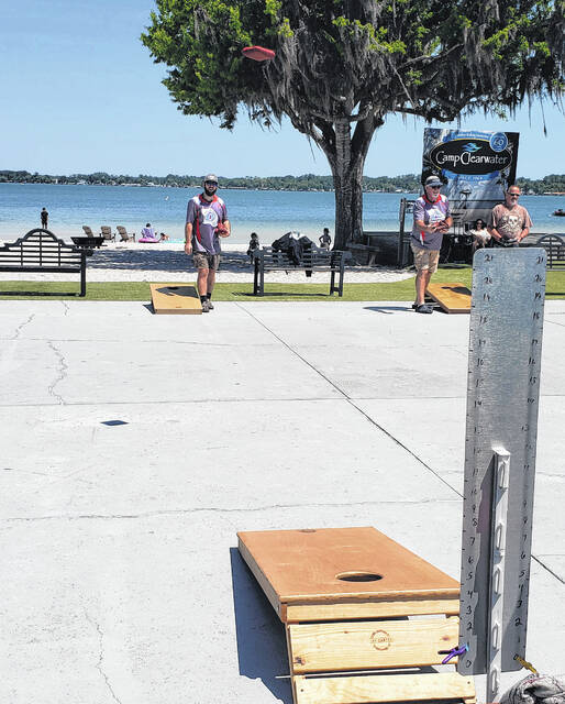 A cornhole tournament was held at Camp Clearwater.
Sonny Jones / Bladen Journal