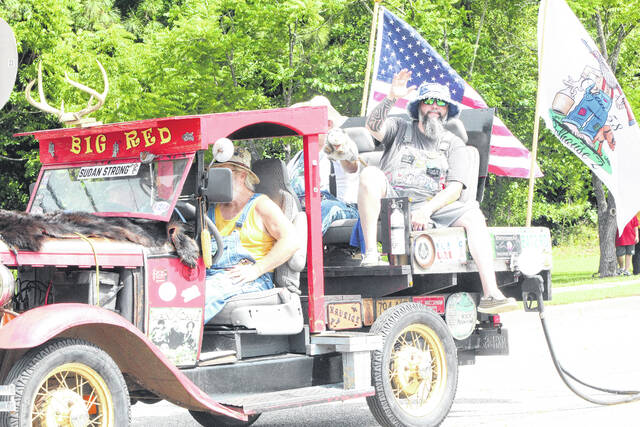 The Sudan Hillbillies were part of Clarktons Memorial Day parade.
Sonny Jones / Bladen Journal