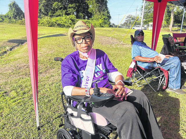 Yvette Ross attended the Relay For Life event at Elizabethtown Middle School.
Lexie Tatum photo